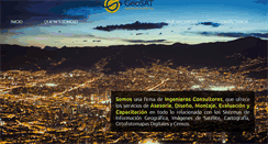 Desktop Screenshot of geosat.com.co