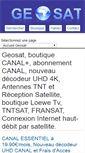 Mobile Screenshot of geosat.fr